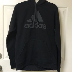 ADIDAS SWEATER WITH HOOD. SIZE MEDIUM